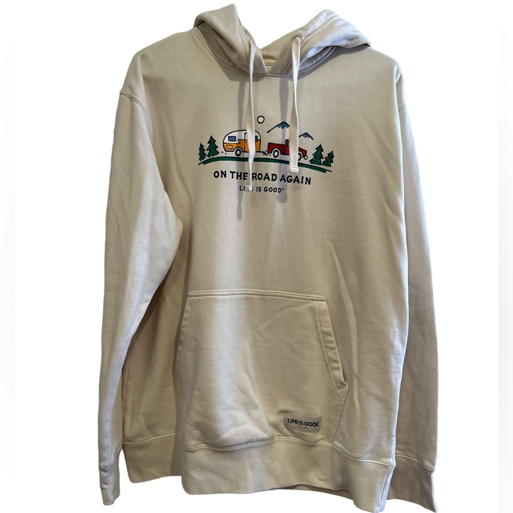 Life is Good Sweatshirt!  PERECT Condition!